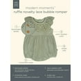 thumbnail image 6 of Modern Moments by Gerber Baby Girl Cotton Ruffle Novelty Lace Bubble Romper, Sizes 0/3 Months - 24 Months, 6 of 7