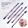 thumbnail image 1 of Nail Pusher Double Side Rust-Proof Stainless Steel Anti-Slip Solid Nail Tool Exfoliating Accessories for Manicure, 1 of 10