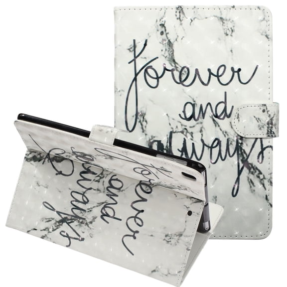 Allytech iPad 9.7 6th Gen Case 2018, iPad 9.7 5th Gen Case 2017, iPad Air 1 2 Case, Slim Folio Stand Auto Sleep Wake Smart Cover Case with Cards Holder for Apple iPad 9.7" Tablet, Forever