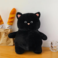 thumbnail image 5 of YZhouD  Black Cat Stuffed Animals Plush, Cute Plushie for Animal Themed Parties Teacher Student Award, Animal Toys for Baby, Boy, Girls, Great for Nursery, Room Decor, Bed, 5 of 5