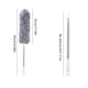 thumbnail image 2 of Plumero de microfibra con poste extensible, cabezal flexible, plumero lavable que no raya, 2 of 8