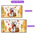 thumbnail image 5 of Welcome Fall Poodle Enjoys School Time Autumn Fall Leaves Desk Mat Full Keyboard Mouse Pad Poodles Dog Lover Gifts Idea Large Mousepad - 02013, 5 of 5