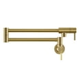 thumbnail image 6 of Ivy Retractable Wall-Mounted Pot Filler in Brushed Gold, 6 of 7