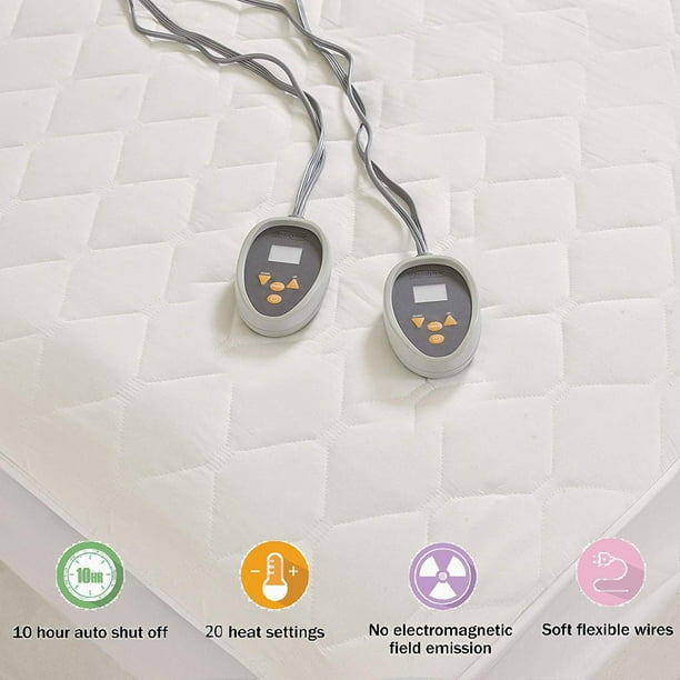 Beautyrest Cotton Blend Heated Electric Mattress Pad, Cal King