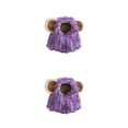 thumbnail image 3 of Billuyoard Llamativa Peluca de Melena de León de Gato de Halloween para Amantes de los Gatos Peluca de Melena de León para Perros y Gatos Lindo púrpura S 28cm 2Conjunto, 3 of 6