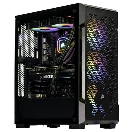 Velztorm Ferrux Custom Built Gaming Desktop PC (AMD Ryzen 9 - 5900X 12-Core, 16GB RAM, 512GB PCIe SSD + 1TB HDD (3.5), NVIDIA GeForce RTX 2060, Wifi, 2xUSB 3.0, 1xHDMI, Win 10 Home)