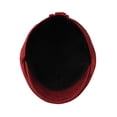 thumbnail image 5 of WITHMOONS Vintage Cabbie Flat Cap Classic Faux Leather Gatsby Hat YT31290 (Red), 5 of 5