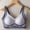 Blue, variant on Seamless Bra for Women with Fixed Cups, Contrast Sponge Underwire, Soft Support and Breathable Fabric for Daily Wear