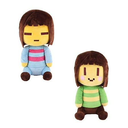2PCS Frisk and Chara Plush - Undertale Stuffed Animal Doll Toy