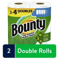 Bounty Select-A-Size Paper Towels, White, 2 Double Rolls