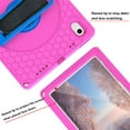 thumbnail image 6 of SaniMore Case for iPad 10th Generation 10.9" 2022, 360°Rotation Kickstand/Holder Adjustable/Detachable Hand Rope Crossbody Lanyard Anti-fall Shockproof Heavy Duty Protection Case, Rose, 6 of 10