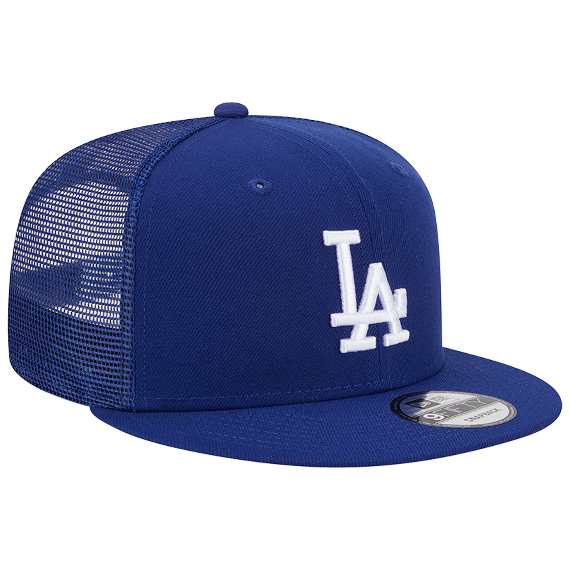 Men's New Era Royal Los Angeles Dodgers Team Color Trucker 9FIFTY Snapback Hat