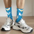 thumbnail image 6 of Bingfone Compression Socks for Women and Men Long Socks for Running Athletic Cycling Nurse- Cartoon Chicken, 6 of 6