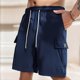 thumbnail image 1 of Fiudx Pantalones Cortos y Fitness Ligeros para Hombre, Transpirables, para Gimnasio, Running y Natación, Vida Activa, Cintura Elástica Resistente, Colección Primavera/Verano., 1 of 7
