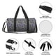 thumbnail image 4 of Fotbe Purple Butterflies Bolsa Deportiva de Lona Plegable con Estampado, Bolsa de Gimnasio con Bolsillo Seco/Húmedo, Bolsa de Viaje Ultraligera de Gran Capacidad, 4 of 6