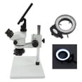 thumbnail image 3 of Trinocular Stereo Microscope, 3.5X-50X Trinocular Microscope Camera Set 10.1 Inch LCD Screen USB Connection 1080P Video Recording 16MP Images  for Maintenance US Plug 100-240V, 3 of 7