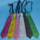 thumbnail image 3 of 10 piezas de pajarita shaofei con lentejuelas y luz intermitente regalo para fiesta corbata luminosa LED lazo negro, 3 of 5