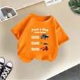 thumbnail image 2 of WEAIXIMIUNG T-Shirts Garçons Taille 5 Petit Garçon et Petite Fille Motif Mode T-Shirt à Col Rond Manches Courtes pour Enfants Chemise Décontractée Extérieure, 2 of 3