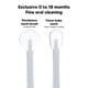 thumbnail image 4 of Cepillo de dientes de silicona para bebés limpieza eficiente Cepillo de dientes para bebés Cuidado bucal Reutilizable para exteriores para niños pequeños ANGGREK Otros, 4 of 8