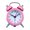Pink, variant on Loud Alarm Clock for Heavy Sleepers,Old Fashioned Alarm Clock
