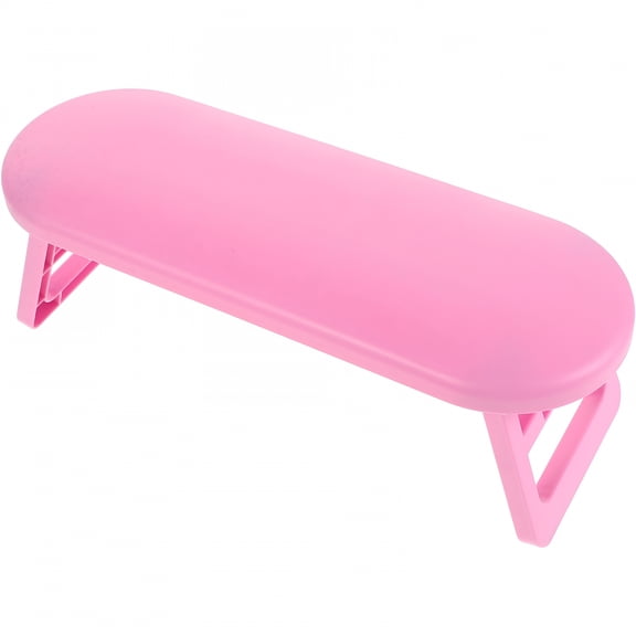 LAMIRO Nail Arm Rest Stand Manicure Hand Rest Cushion Pink 1Pack