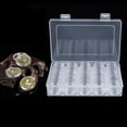 thumbnail image 6 of WHAMVOX 2 Sets Coin Collection Box Money Boxes Portable Storage Material, 6 of 8