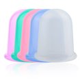 thumbnail image 1 of 4Pcs/Set Cupping Tool Health Care Body Anti Cellulite Silicone Vacuum Massagers Eye Neck Face Back Massager Cup, 1 of 7