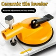 thumbnail image 2 of 1 Pcs Upgraded Adjustable Height Setter & Floor Gap Fixer Tool Suction Countertop Alignment Clamp with Heavy-Duty Rubber Cups, Ideal for Granite, Stone, Marble, and Tile Installation, 2 of 12