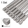 thumbnail image 4 of Unique Bargains 8pcs 1/4 Inch Hex Shank T8-T40 Torx Head Screw Driver Bit Set Security Tamper Proof Star 6 Point Screwdriver Kit Tools, 4 of 4