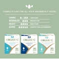 thumbnail image 4 of Corman Organyc Certified Organic Cotton Feminine Pads, Moderate Flow, Hypoallergenic, Breathable, 10 Count, 4 of 9