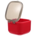 thumbnail image 2 of 1 caja portátil para guardar aparatos dentales, caja de limpieza (roja), 2 of 4