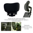 thumbnail image 3 of Advancent Reposacabezas de silla con ajustable - Largas horas de estar sentado Reposacabezas ajustable duradero y práctico Muebles de oficina en casa negro 2.2CM, 3 of 6