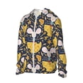 thumbnail image 2 of Kdxio Mouse Cheese Print Women Men Sun Protection UPF 50+ Jackets Zip Up Long Sleeve Hoodie Hiking Lightweight with Pockets, 2 of 8