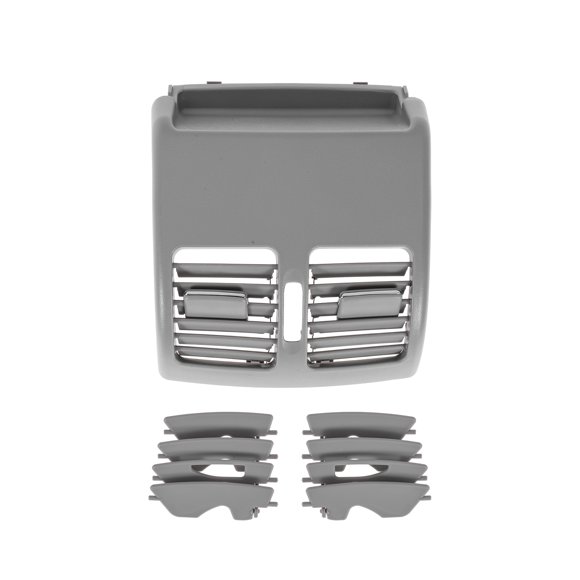 Rejilla de Ventilación de Aire del Consola Central Trasera No.20483003547E94 para Mercedes Benz W204 Clase C 2007-2013 Rejilla de Aire Acondicionado Gris 1 Juego