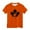 Orange, variant on Boys Shirts Size 8 Crew Neck Letter Print Back To School Short Sleeve T Shirt Top Fashion Casual Tee Shirt Preppy Toddler Boy Clothes