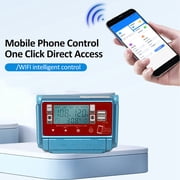 Solar WiFi+BT 60A Solar Charger Controller 12V/24V/36V/48V/60V Charging MPPT Controllers LCD Display Dual USB 5V Output Controller APP Remote Control Solar Charge Controller