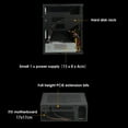 thumbnail image 3 of A09 HTPC Computer Case Mini ITX USB3.0 Computer Case Black, 3 of 5