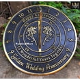 thumbnail image 4 of NauticalMart 50th Golden Wedding Anniversary Sundial Gift Heavy Duty Brass Home Decor Or Garden Present Idea for Parents, Grandparents, Friends, Couples 50 Years Marriage (8 Inches ), 4 of 5