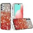 thumbnail image 6 of For Apple iPhone 16 Pro Max (6.9") Glitter Bling Ultra Thin TPU Sparkle Diamond Rhinestone Shiny Full Cover Crystal Stones Back Cover ,Xpm Phone Case [ Red ], 6 of 8