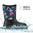 thumbnail image 5 of HISEA Kids Rain Boots Waterproof Neoprene Rubber Rainboots for Toddlers Boys & Girls, 5 of 5