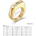 thumbnail image 2 of Stainless Steel Simple Style Cremation Urn Ring for Ashes for Women Waterproof Locket Rings Memorial Jewelry Cremation Jewelry Urn Ring, 2 of 7