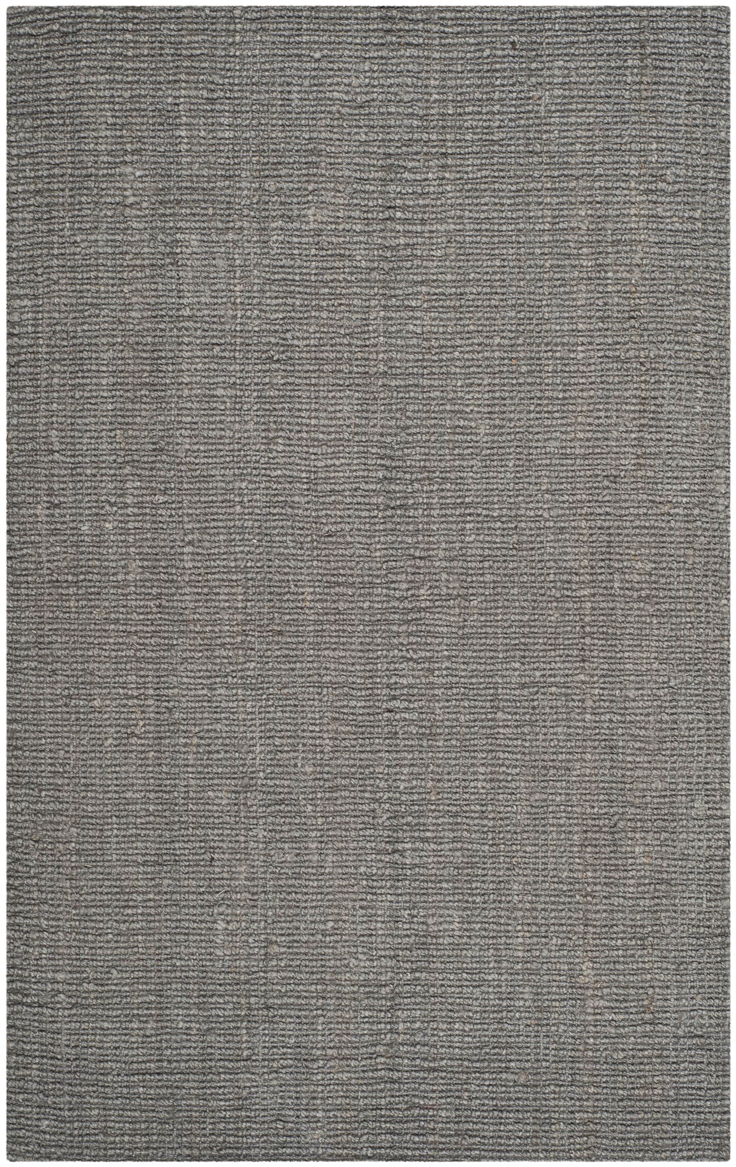 Safavieh Natural Fiber Levi Solid Area Rug, Light Gray, 5' x 8'