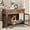 Rustic Brown, variant on LEMBERI 44 Inch Large Dog Crate Furniture, Wooden Dog Kennel End Table with Storage Drawers, Decorative Pet Cage Dog House Indoor for Dogs