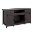 thumbnail image 4 of 75-120 Gallon Heavy Duty Aquarium Stand with Power Outlet, Rustic Farmhouse Style, 1000 lb Capacity, Adjustable Storage & Sliding Barn Doors, 4 of 10