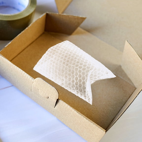 OULII 200Pcs Protective Transparent Bubble Pouch for Packing Storage and Mailing
