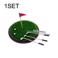thumbnail image 2 of Hzzsbu 7Pcs/Set Dollhouse Mini Golf Club Grassland Model Set Simulation Sports Miniature Scene Prop Model Doll House Accessories, 2 of 7