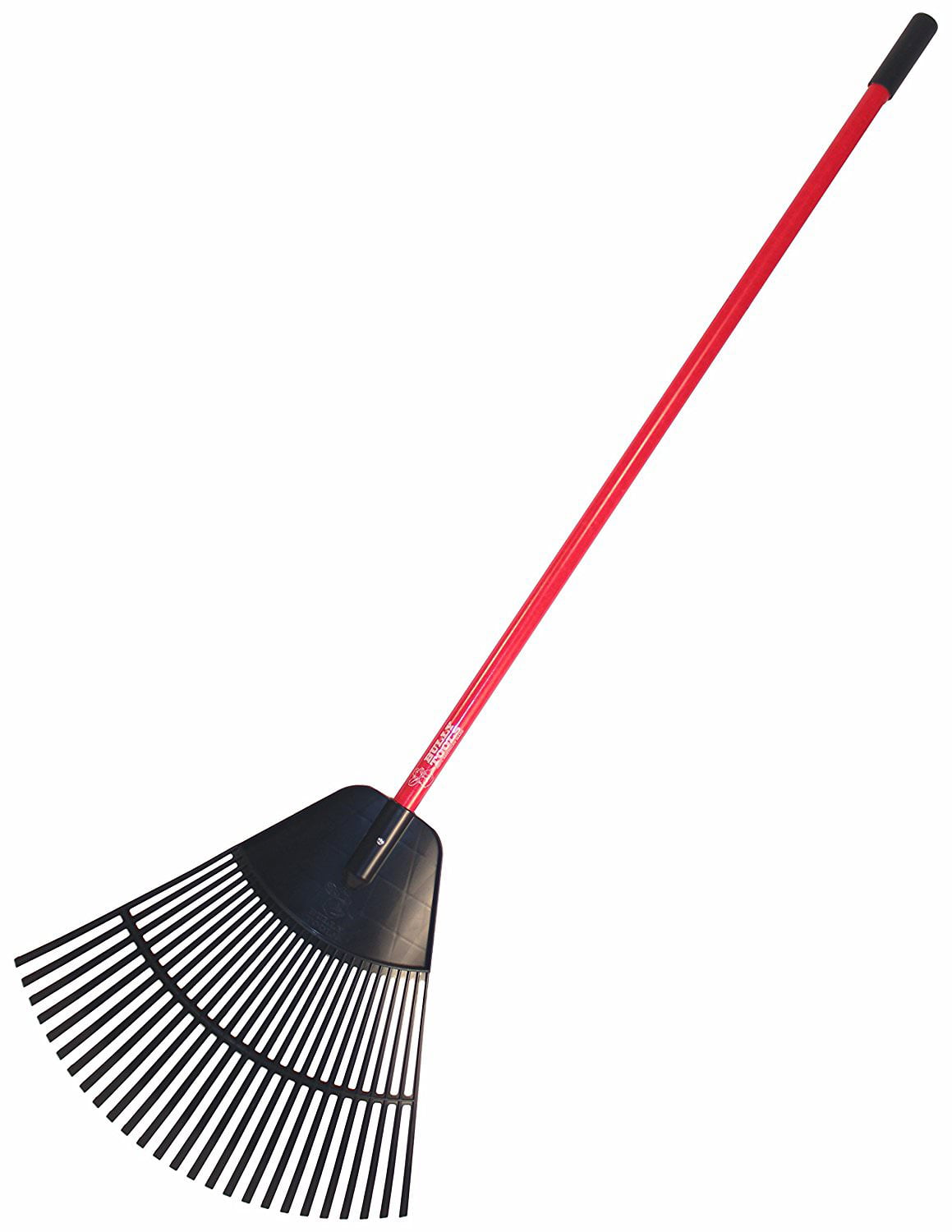 Bully Tools 92624 24-Inch Poly Lawn and Leaf Rake with Fiberglass ...