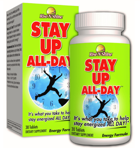 Rise-N-Shine Stay Up All Day Dietary Supplement, Tablets, 30 Ct
