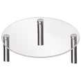 thumbnail image 1 of Assembled Clear Display Holder Round Fragrance Dessert Jewelry Display Stand for small, 1 of 9