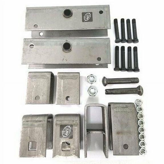 Southwest Wheel Tandem Trailer Axle Hanger Kit for 2" Slipper Springs
